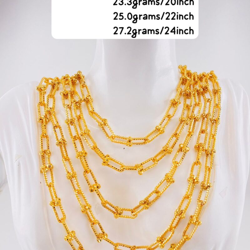 The Apex Collection: 5-Piece Layered Gold Chain Set