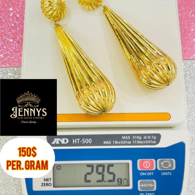 The Cascading Teardrop Earrings (c13)