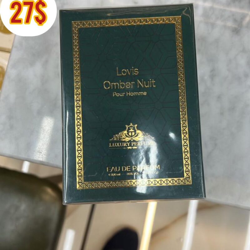 Lovis Omber Nuit Pour Homme Eau de Parfum