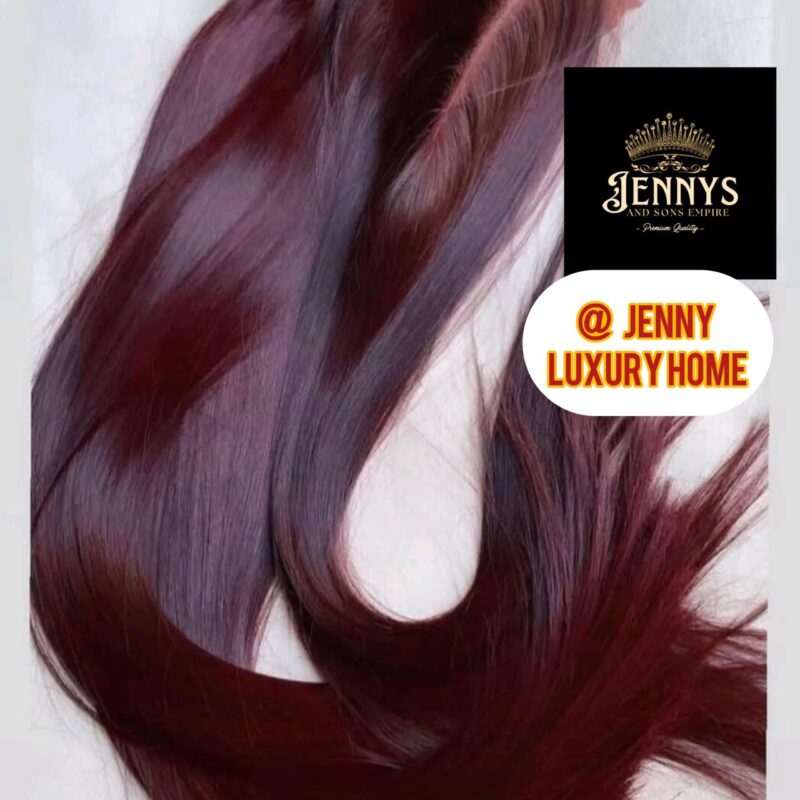 Deep Burgundy Hair Extensions
