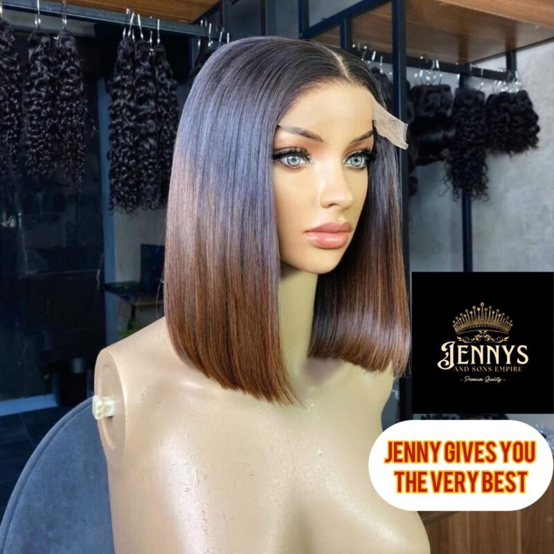 Sleek Ombré Bob Wig