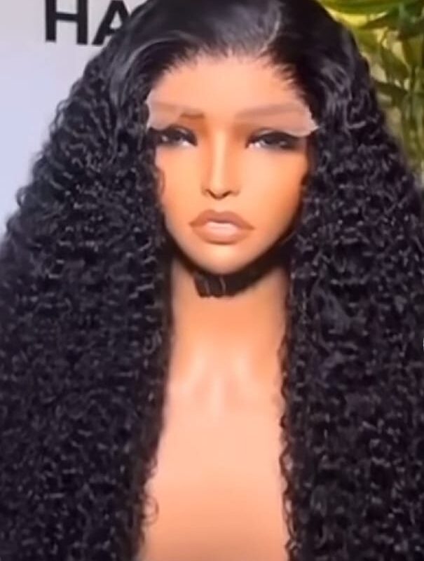 Luxurious Extra Long Deep Water Wave Lace Front Wig