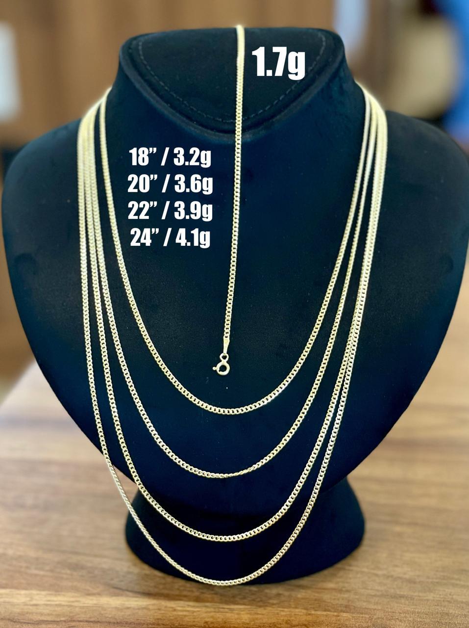 Delicate Everyday Curb Chain Necklace