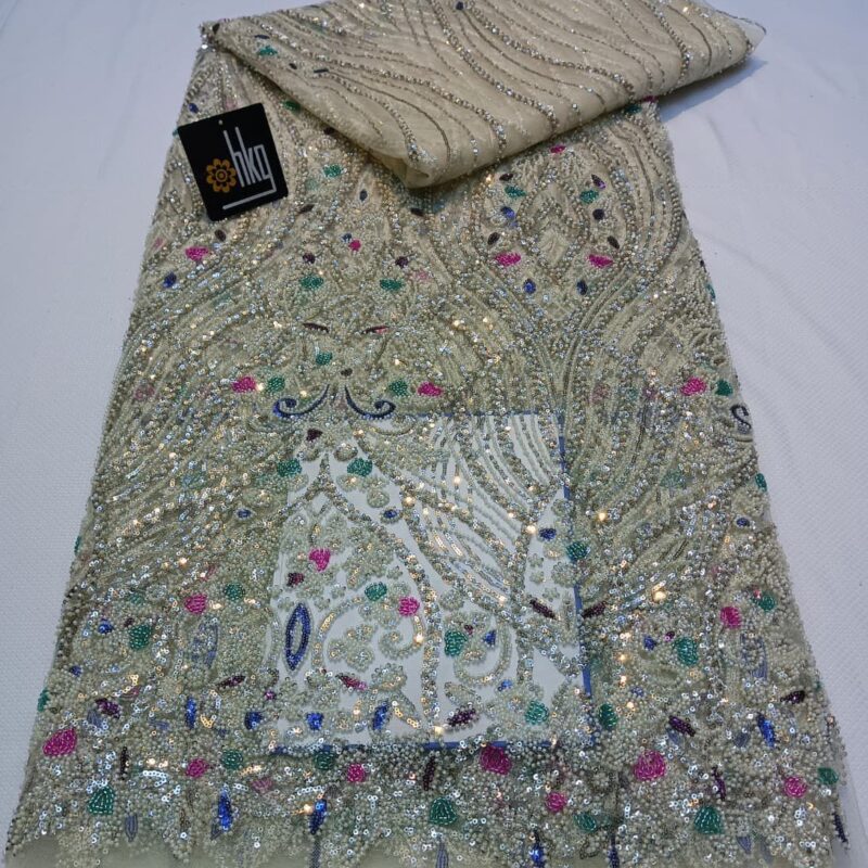 Ivory Garden | Pastel Fusion Floral Lace