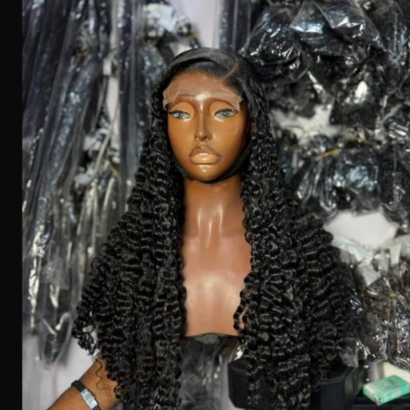 Curly Kinky Lace Front Wig