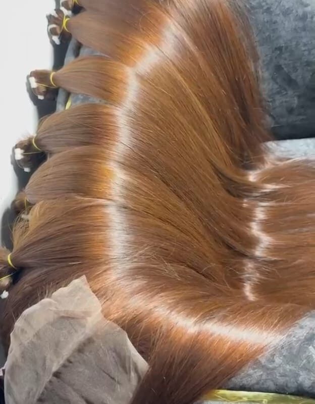 Copper Auburn Straight Bundles