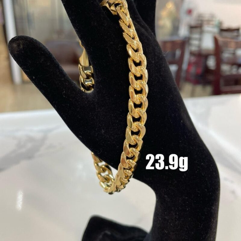 Classic Cuban Link Bracelet (23.9g)